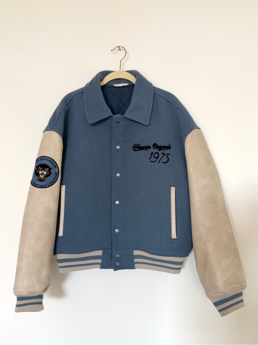 Zara - Patched Quilted Bomber Jacket - Picture 2 of 7